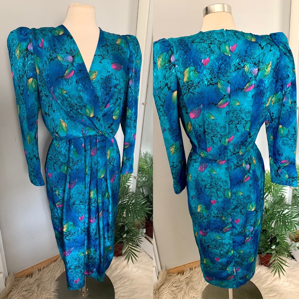 Vintage Maggy Boutique Dress Puffy sleeve 14